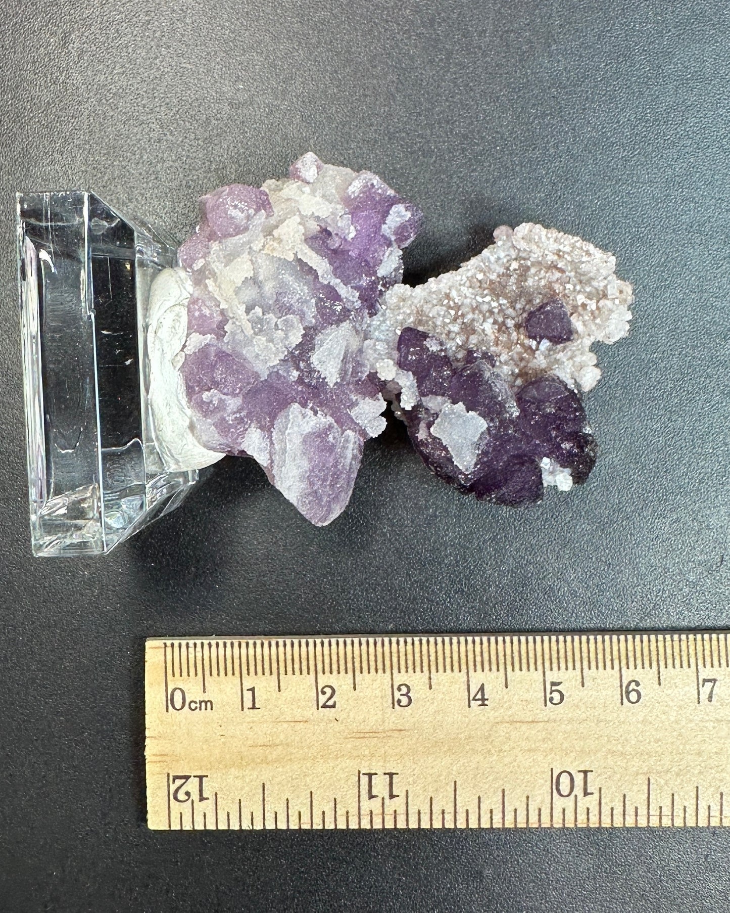 Arizona Fluorite with Orthoclase and Quartz