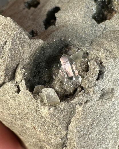 A Big Herkimer-Style Matrix Piece