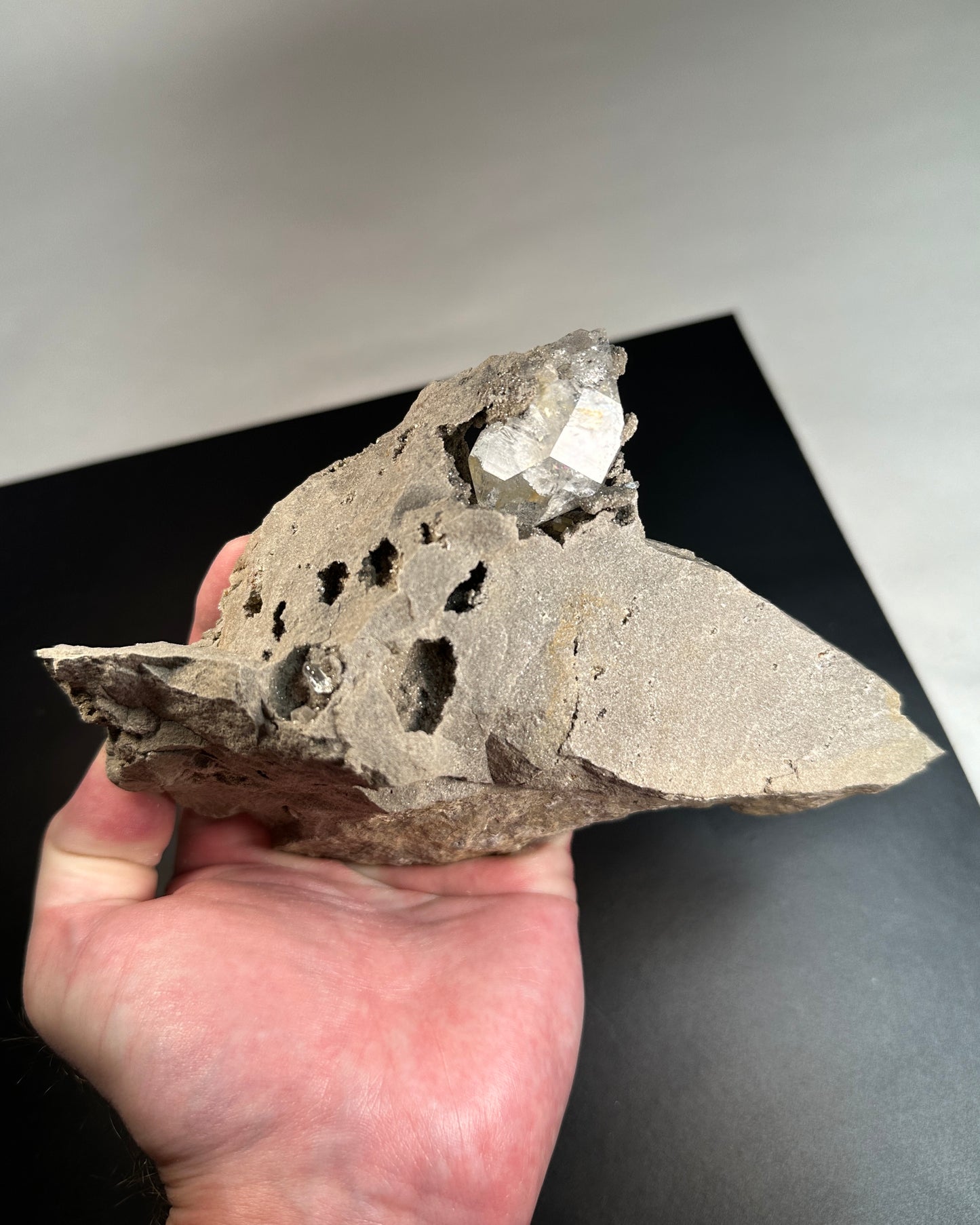 A Big Herkimer-Style Matrix Piece