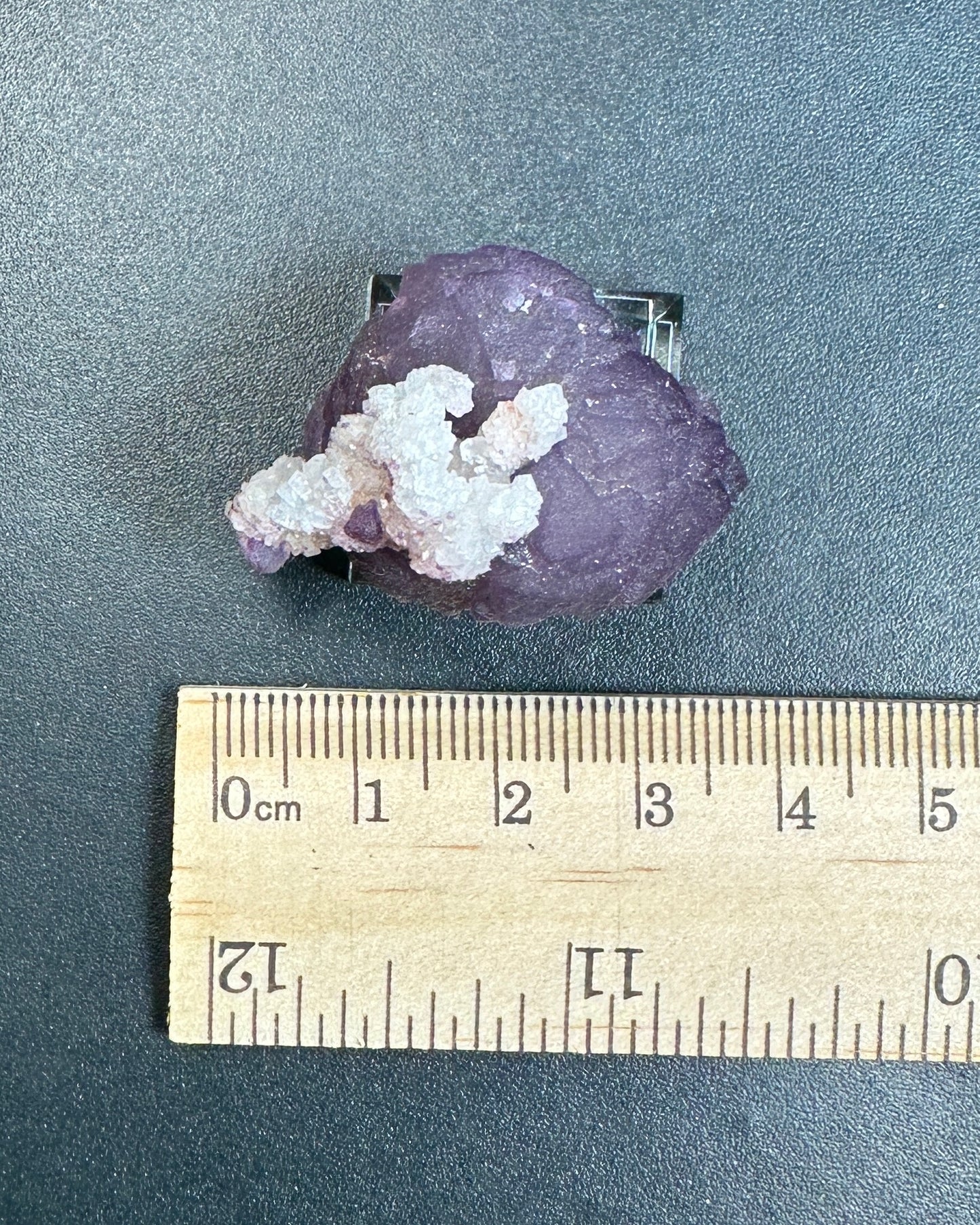 Round Tombstone Fluorite with Orthoclase