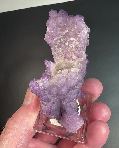 Tombstone Fluorite with Quartz